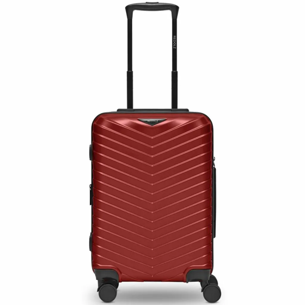 Redolz Essentials 18 4 Rollen Kabinentrolley 55 cm mit Dehnfalte