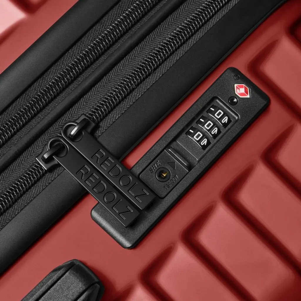 Redolz Essentials 18 4 Rollen Kabinentrolley 55 cm mit Dehnfalte