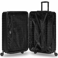 Redolz Essentials 18 4 Rollen Trolley 76 cm mit Dehnfalte metallic-black shiny