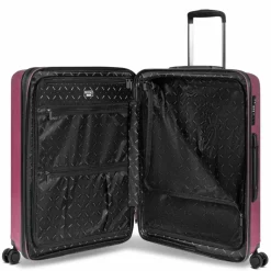 New Redolz Essentials 14 4 Rollen Trolley M 65 cm mit Dehnfalte aubergine metallic