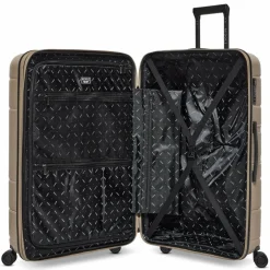 New Redolz Essentials 11 4 Rollen Trolley 76 cm mit Dehnfalte beige