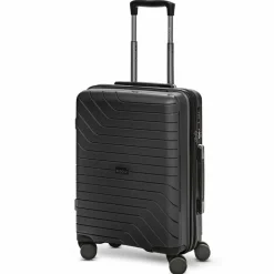 Redolz Hartgepäck Kabinengepäck|4-Rollen Kabinentrolleys<Essentials 05 CABIN 4 Rollen Kabinentrolley 55 cm black 2