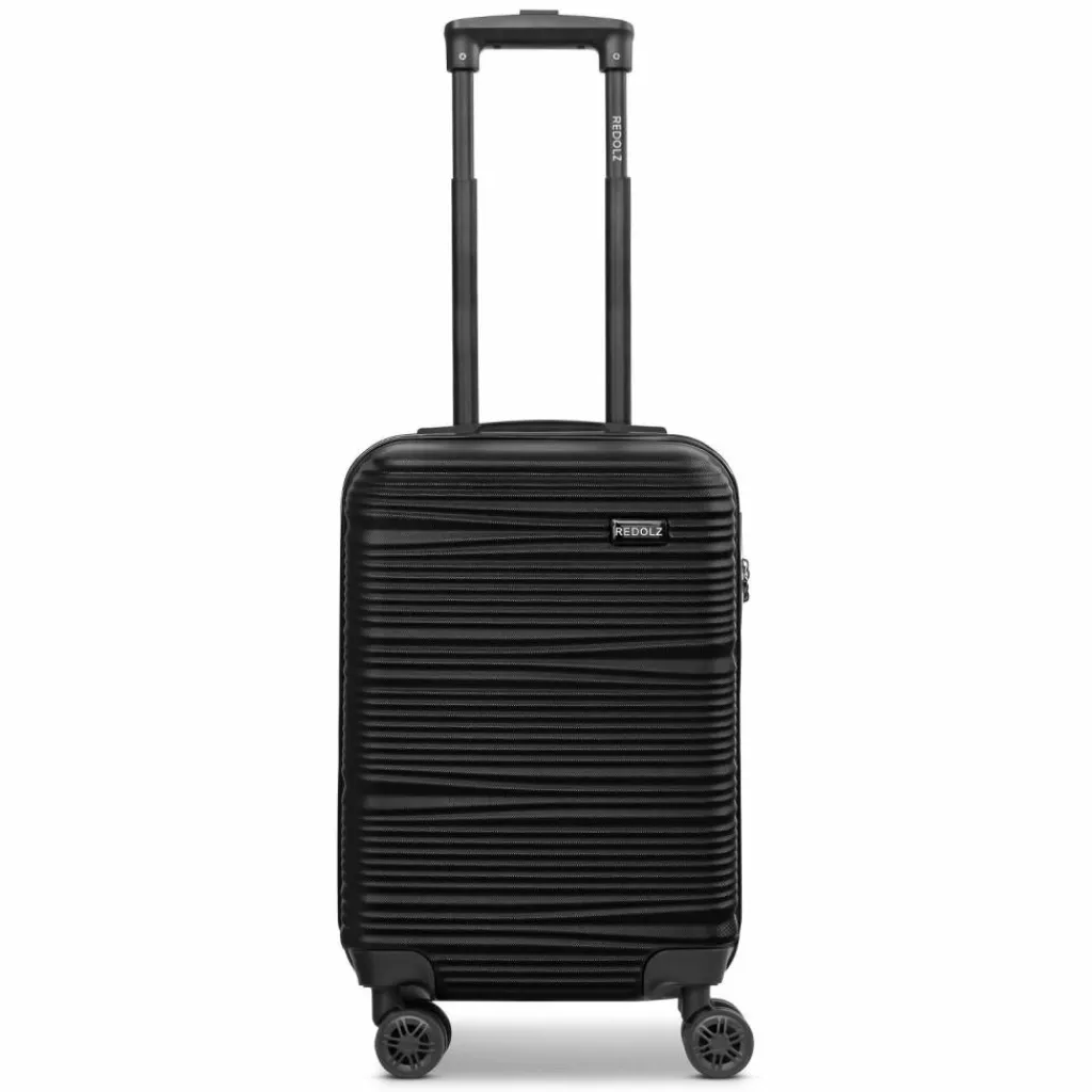 Redolz Hartgepäck Kabinengepäck|4-Rollen Kabinentrolleys<Essentials 16 CABIN 4-Rollen Kabinentrolley 55 cm slim black