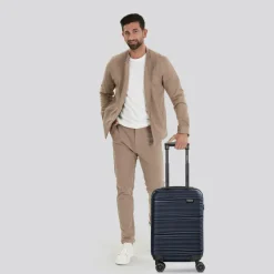 Redolz Hartgepäck Kabinengepäck|4-Rollen Kabinentrolleys<Essentials 16 CABIN 4-Rollen Kabinentrolley 55 cm slim dark-Blue