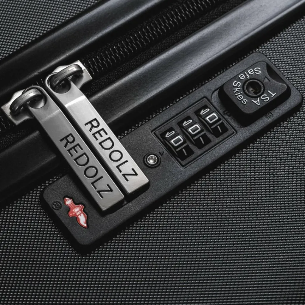 Redolz Hartgepäck Kabinengepäck|4-Rollen Kabinentrolleys<Essentials 08 CABIN 4 Rollen Kabinentrolley 55 cm black 2