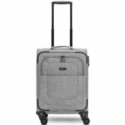 Redolz Weichgepäck Kabinengepäck|4-Rollen Kabinentrolleys<Essentials 12 CABIN 4 Rollen Kabinentrolley 55 cm grey2