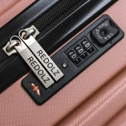 Online Redolz Essentials 07 CABIN 4 Rollen Kabinentrolley 55 cm rose 2