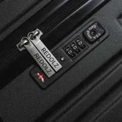 Redolz Hartgepäck Kabinengepäck|4-Rollen Kabinentrolleys<Essentials 07 CABIN 4 Rollen Kabinentrolley 55 cm black 2