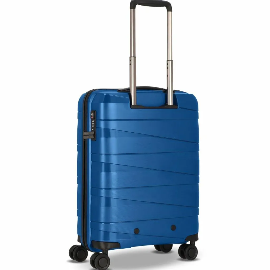 Redolz Essentials 10 CABIN 4 Rollen Kabinentrolley 55 cm blue-metallic 2