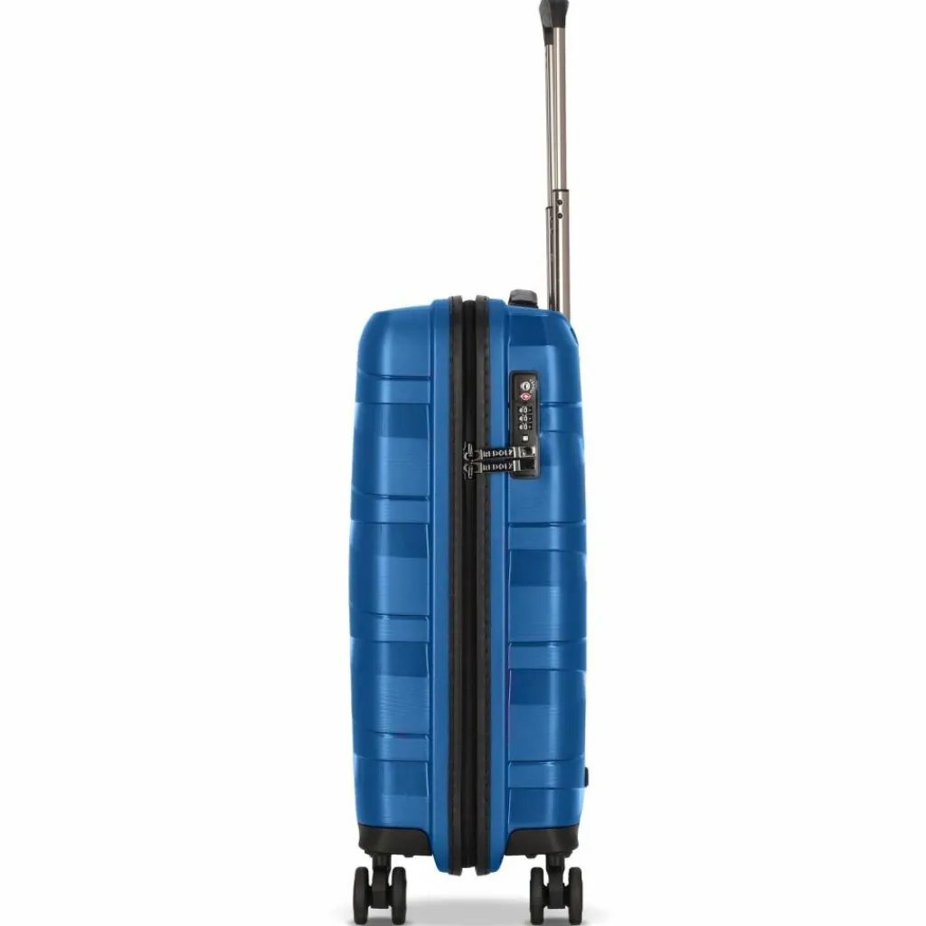 Redolz Essentials 10 CABIN 4 Rollen Kabinentrolley 55 cm blue-metallic 2