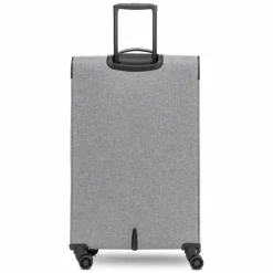 Redolz Weichgepäck|4-Rollen Koffer<Essentials 12 LARGE 4 Rollen Trolley 79 cm mit Dehnfalte grey2