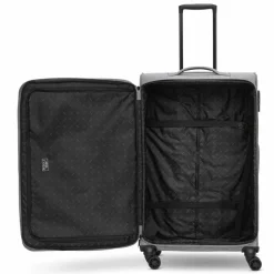 Redolz Weichgepäck|4-Rollen Koffer<Essentials 12 LARGE 4 Rollen Trolley 79 cm mit Dehnfalte grey2