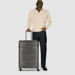 Redolz Hartgepäck|4-Rollen Koffer<Essentials 10 LARGE 4 Rollen Trolley 76 cm grey-metallic 2