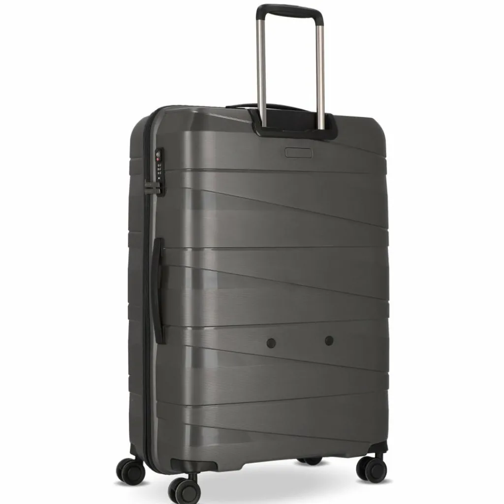 Redolz Hartgepäck|4-Rollen Koffer<Essentials 10 LARGE 4 Rollen Trolley 76 cm grey-metallic 2
