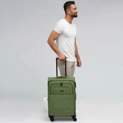 Redolz Essentials 12 MEDIUM 4-Rollen Trolley 67 cm mit Dehnfalte