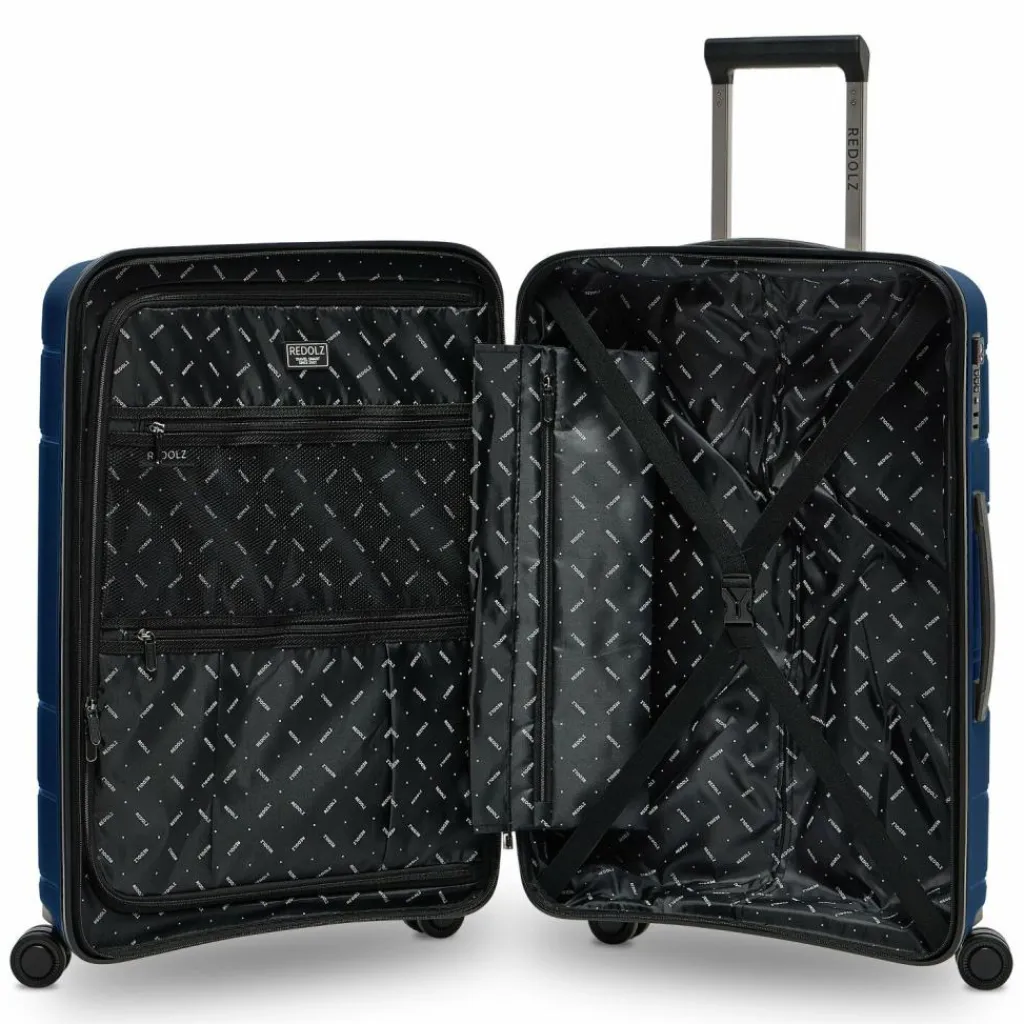 Redolz Hartgepäck|4-Rollen Koffer<Essentials 11 MEDIUM 4 Rollen Trolley 66 cm dark blue