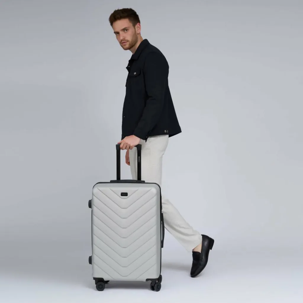 Redolz Hartgepäck|4-Rollen Koffer<Essentials 07 MEDIUM 4 Rollen Trolley 67 cm silver-colored 2