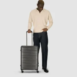 Redolz Hartgepäck|4-Rollen Koffer<Essentials 10 MEDIUM 4 Rollen Trolley 67 cm grey-metallic 2