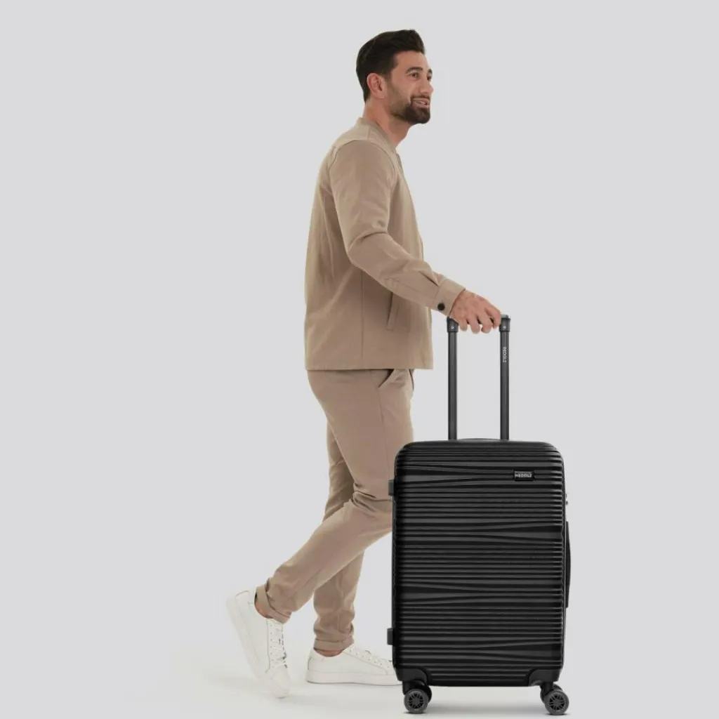 Redolz Hartgepäck|4-Rollen Koffer<Essentials 16 MEDIUM 4 Rollen Trolley 67 cm black