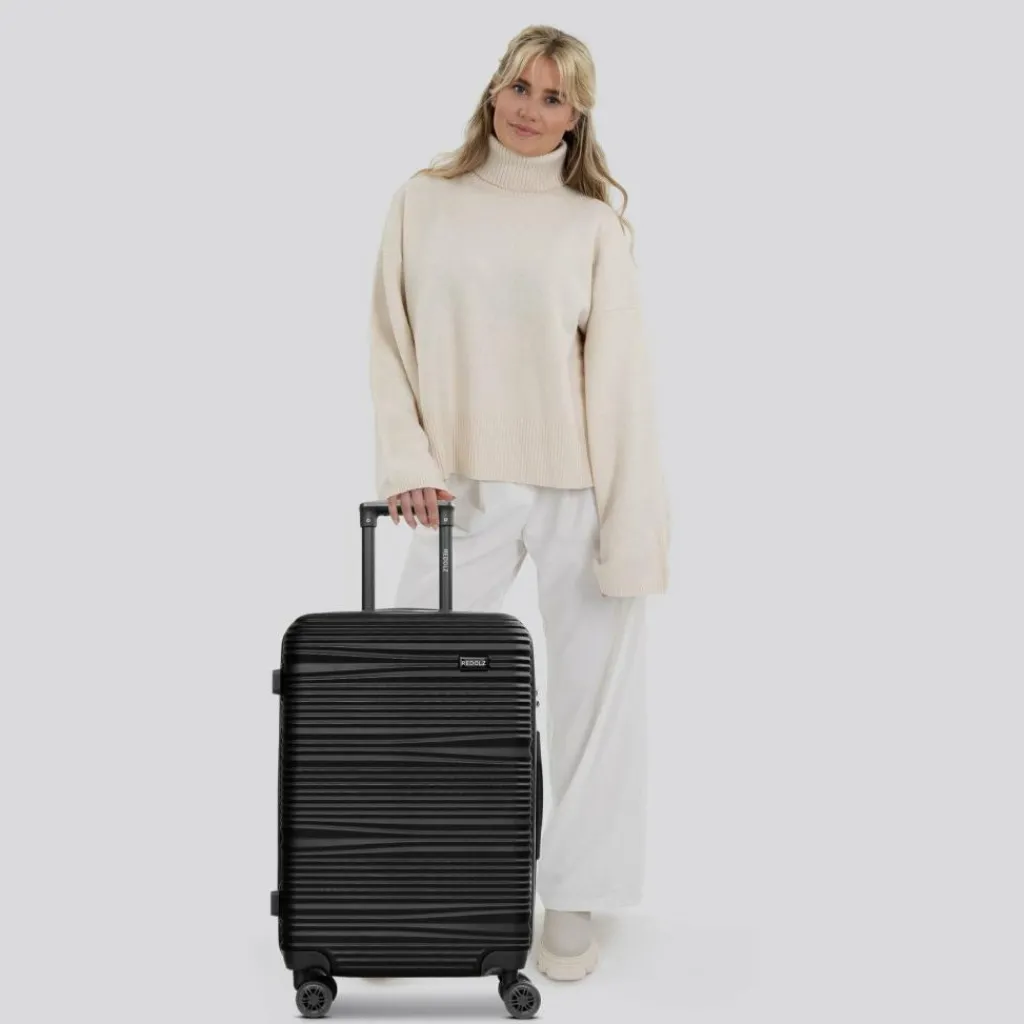 Redolz Hartgepäck|4-Rollen Koffer<Essentials 16 MEDIUM 4 Rollen Trolley 67 cm black