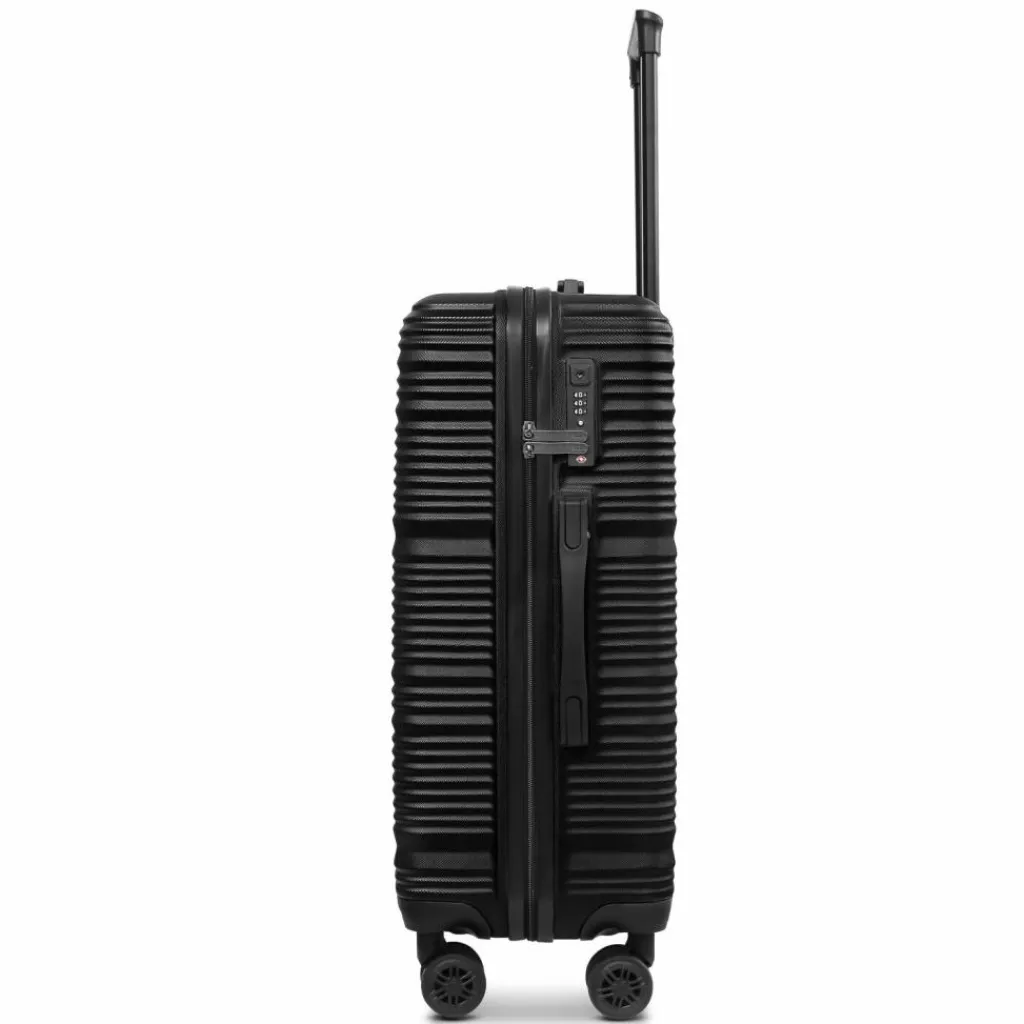 Redolz Hartgepäck|4-Rollen Koffer<Essentials 16 MEDIUM 4 Rollen Trolley 67 cm black