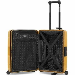 Online Redolz Essentials 15 4-Rollen Kabinentrolley 55 cm mit Dreipunkt-Verschluss dark yellow