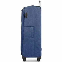 Redolz Weichgepäck|4-Rollen Koffer<Essentials 12 4-Rollen Trolley XL 90 cm sehr groß Sondergröße blue