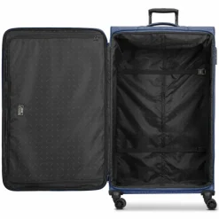 Redolz Weichgepäck|4-Rollen Koffer<Essentials 12 4-Rollen Trolley XL 90 cm sehr groß Sondergröße blue