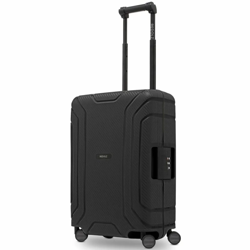 Redolz Essentials 15 4-Rollen Kabinentrolley 55 cm mit Dreipunkt-Verschluss