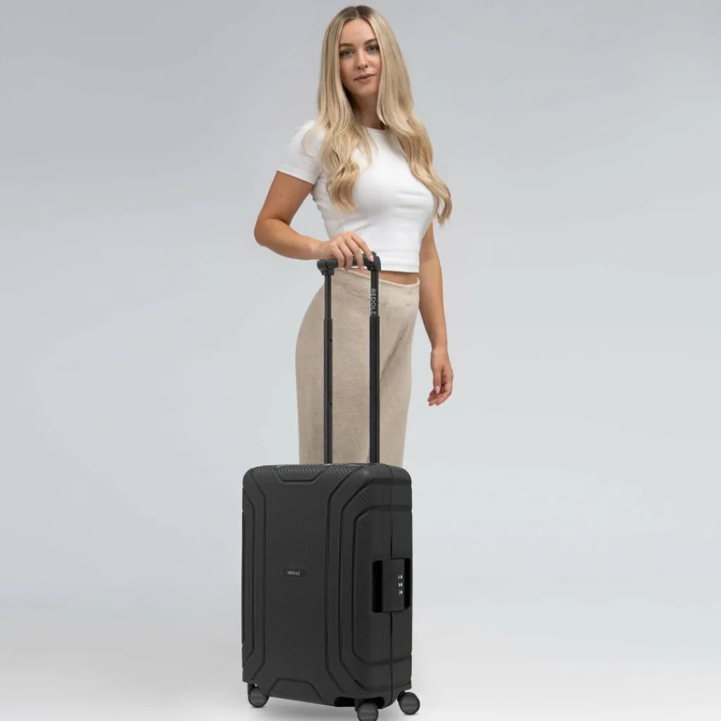 Redolz Essentials 15 4-Rollen Kabinentrolley 55 cm mit Dreipunkt-Verschluss