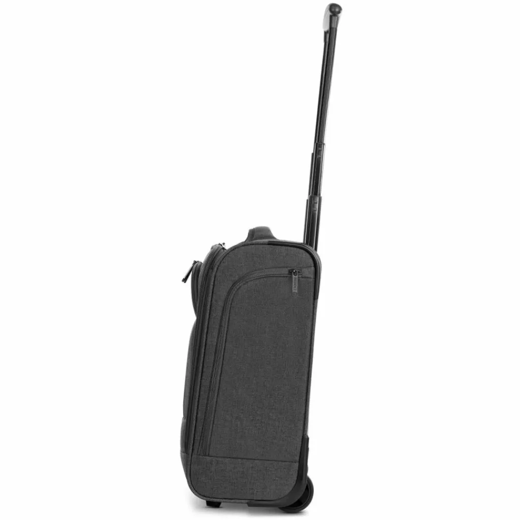 Redolz Weichgepäck Kabinengepäck|2-Rollen Kabinentrolleys<Essentials 12 2-Rollen Underseater Kabinentrolley XS 43 cm aufsteckbar black