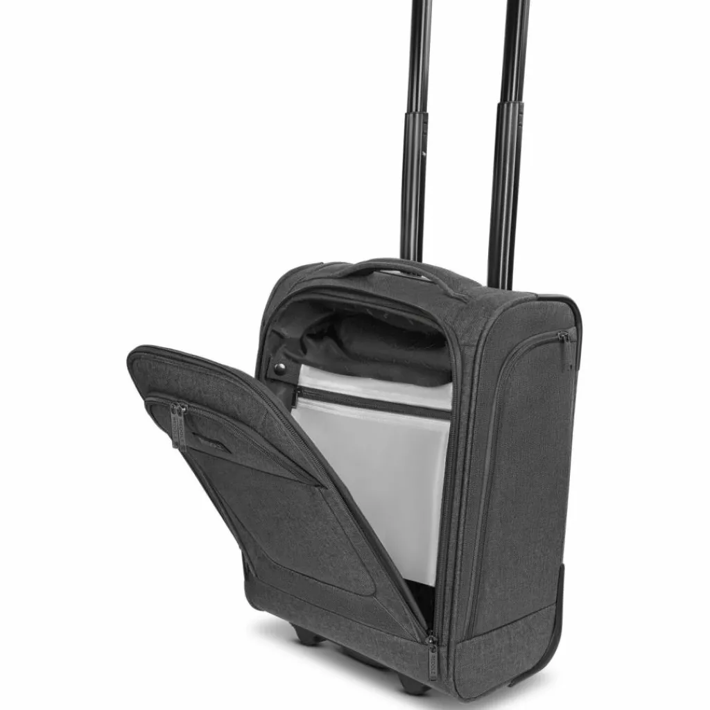 Redolz Weichgepäck Kabinengepäck|2-Rollen Kabinentrolleys<Essentials 12 2-Rollen Underseater Kabinentrolley XS 43 cm aufsteckbar black