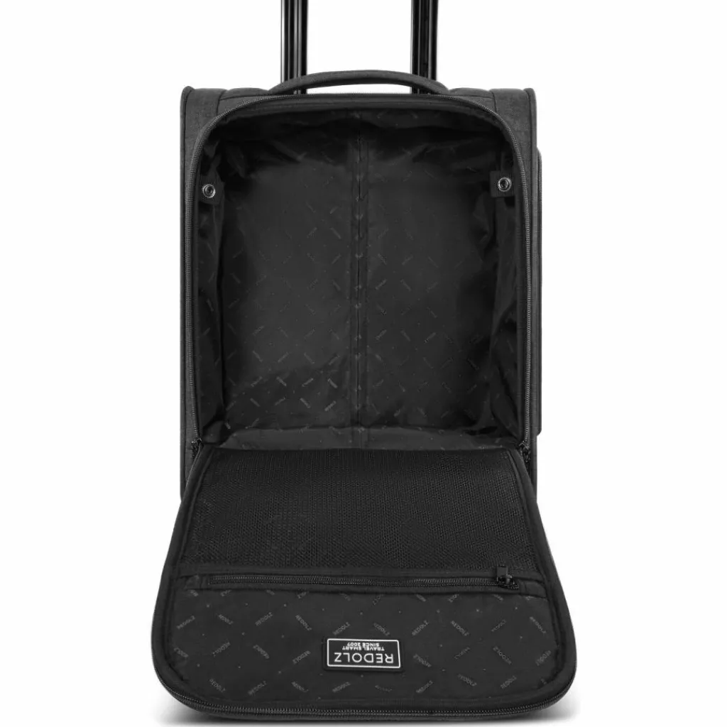 Redolz Weichgepäck Kabinengepäck|2-Rollen Kabinentrolleys<Essentials 12 2-Rollen Underseater Kabinentrolley XS 43 cm aufsteckbar black