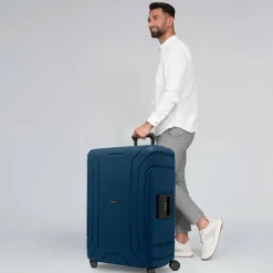 Redolz Essentials 15 4-Rollen Trolley 75 cm mit Dreipunkt-Verschluss navy blue