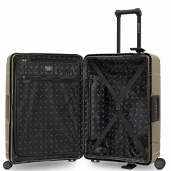 Sale Redolz Essentials 15 4-Rollen Trolley 65 cm mit Dreipunkt-Verschluss cool beige