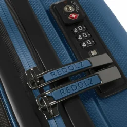 Redolz Hartgepäck Kabinengepäck|4-Rollen Kabinentrolleys<Essentials 14 4-Rollen Kabinentrolley 55 cm slim dark blue metallic