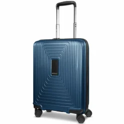 Redolz Hartgepäck Kabinengepäck|4-Rollen Kabinentrolleys<Essentials 14 4-Rollen Kabinentrolley 55 cm slim dark blue metallic