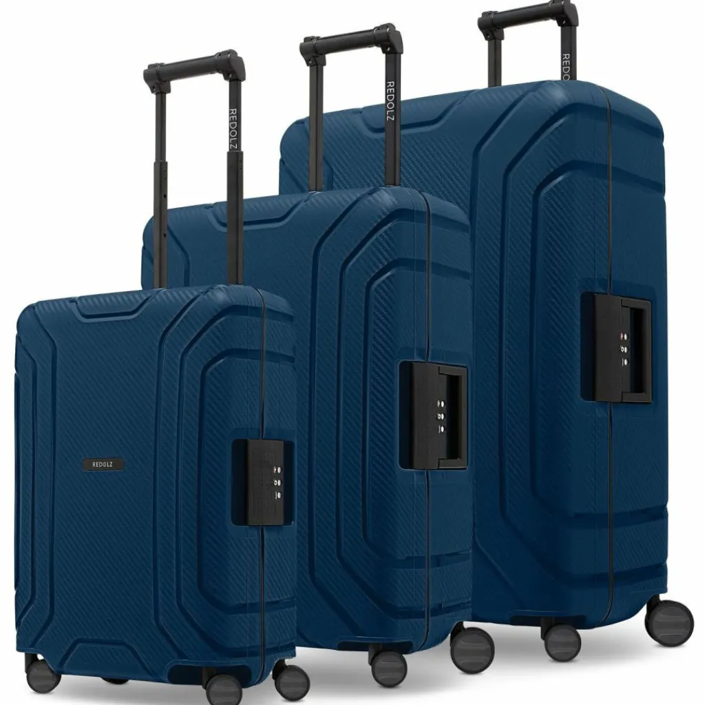 Redolz Essentials 15 4-Rollen Kofferset 3-tlg. mit Dreipunkt-Verschluss