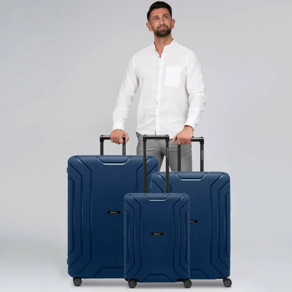 Redolz Essentials 15 4-Rollen Kofferset 3-tlg. mit Dreipunkt-Verschluss