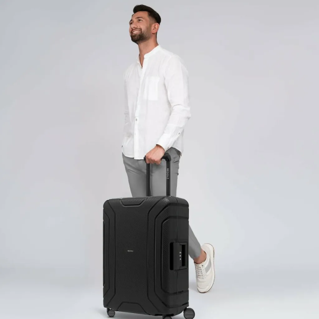 Redolz Essentials 15 4-Rollen Trolley 65 cm mit Dreipunkt-Verschluss