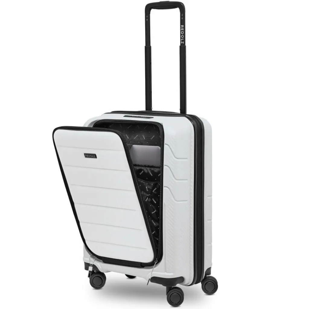 Redolz Essentials 17 4-Rollen Kabinentrolley 55 cm Soft-Pocket Laptopfach