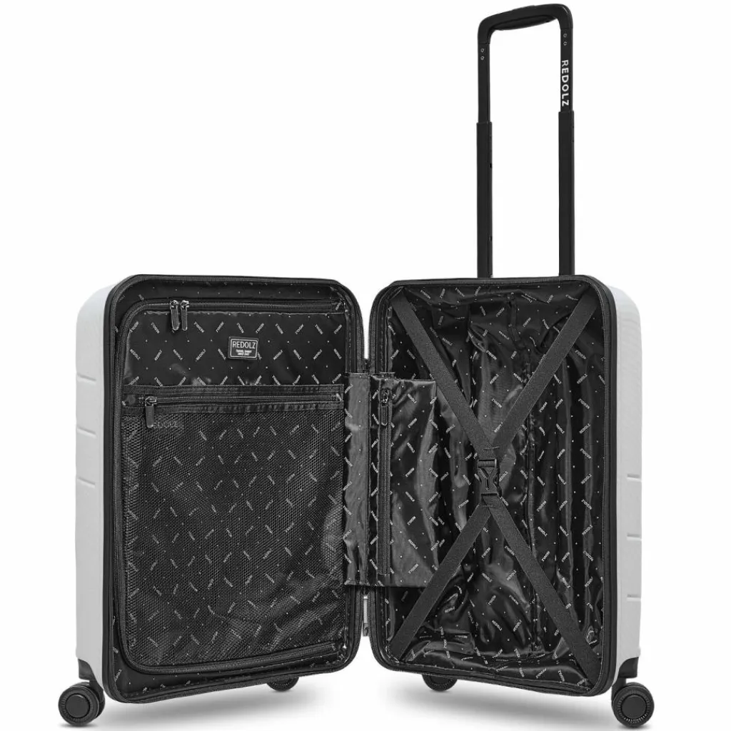 Redolz Essentials 17 4-Rollen Kabinentrolley 55 cm Soft-Pocket Laptopfach