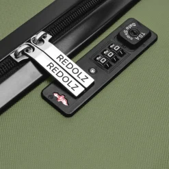 Redolz Koffersets Als Hartgepäck|Koffersets 3-Teilig<Essentials 09 3-SET 4 Rollen Kofferset 3-teilig olive