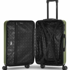 Redolz Koffersets Als Hartgepäck|Koffersets 3-Teilig<Essentials 09 3-SET 4 Rollen Kofferset 3-teilig olive