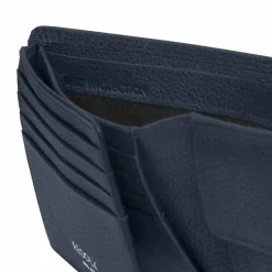 Herren Redolz Leather Essentials QF Geldbörse RFID Leder 12 cm ausklappbar