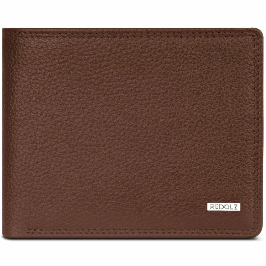 Hot Redolz Leather Essentials QF Geldbörse RFID Leder 12 cm ausklappbar cognac