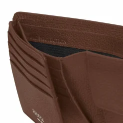 Hot Redolz Leather Essentials QF Geldbörse RFID Leder 12 cm ausklappbar cognac