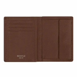 Herren Redolz Leather Essentials HF Geldbörse RFID Leder 9,5 cm ausklappbar