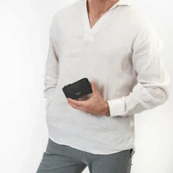 New Redolz Leather Essentials Schlüsseletui Leder 11.5 cm black