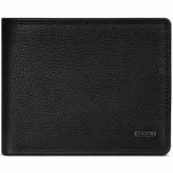 Herren Redolz Leather Essentials QF Geldbörse RFID Leder 12 cm ausklappbar
